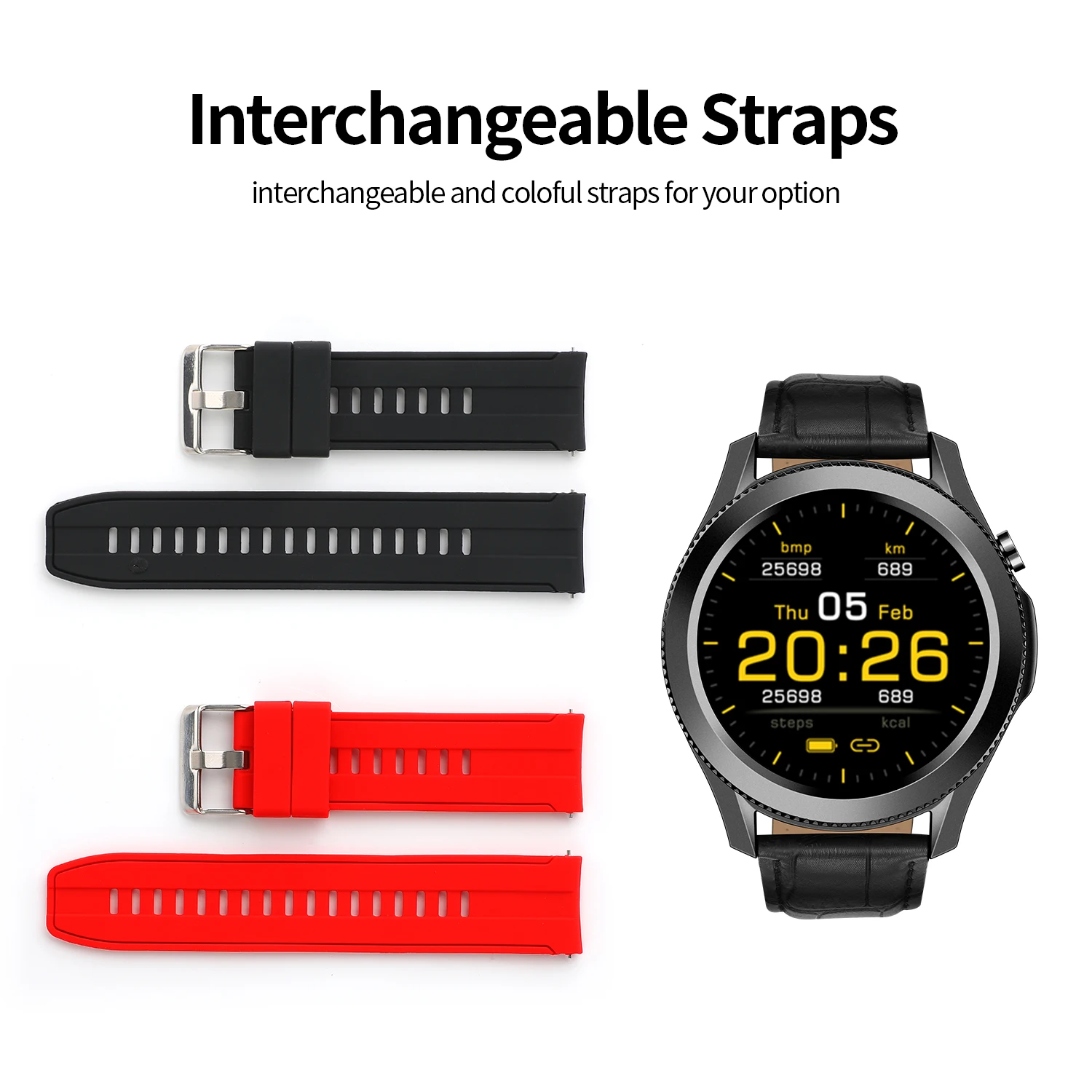 

Global Version Explosive W3 magnetic charging Best seller Bluetooth 5.0+5.0 battery 300mAh Smart watch Super loud