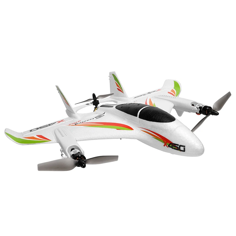 XK X450 vtol RTF epo rc беспилотный радиоуправляемый самолет модель самолета пульт