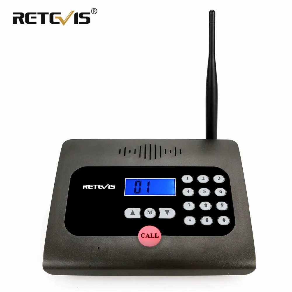 RETEVIS RT57 Duplex Indoor Wireless Voice Calling Intercom System Business Calling Device Two-way Desktop Radio For Office/Home