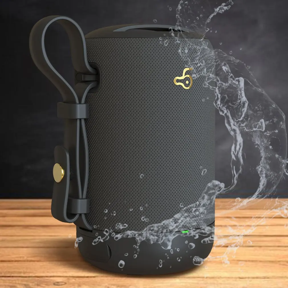 

Car Outdoor Creative Waterproof Portable Card Audio Wireless Serial Technology 1500Mah Variety Of Playback Modes Waterproof