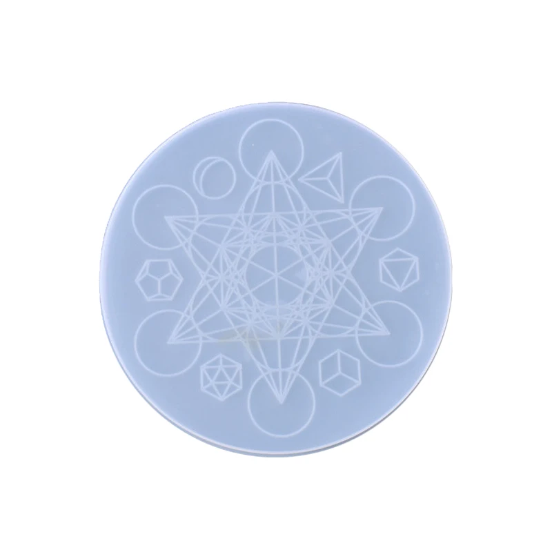 

2Pcs Homemade Good-Looking Cool ic Array Compass Set Up Decoration Silicone Diy Crystal Epoxy Mold