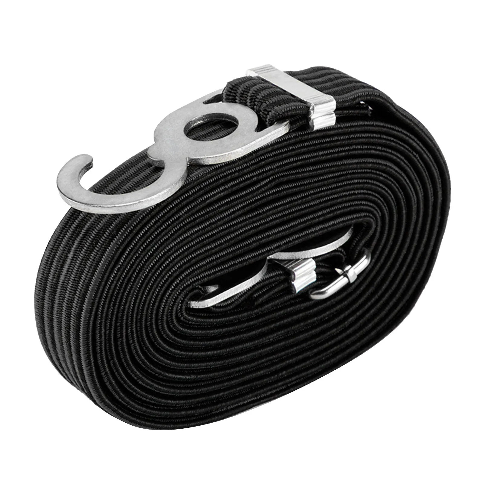 

Elasticity Strap Binding Cargo Rope For Motorcycle Bicycle Trunk With Metal Buckle Tow Tie Down Strap Luggage Bag Ratchet Belt