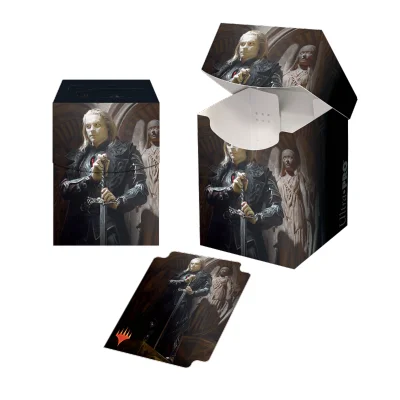 Темный хаки Ультра Pro Deck Box UMA Ultimate Master Art настольные игры карты TCG колода чехол для магических карт MGT/Pkm/YGO/сборные игры - Цвет: Темный хаки