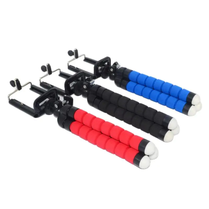 

Portable Mini Camera Smartphone Tripod Mini Flexible Octopus Selfie Tripod Holder For Gopro Cam For IPhone Samsung Xiaomi Huawei