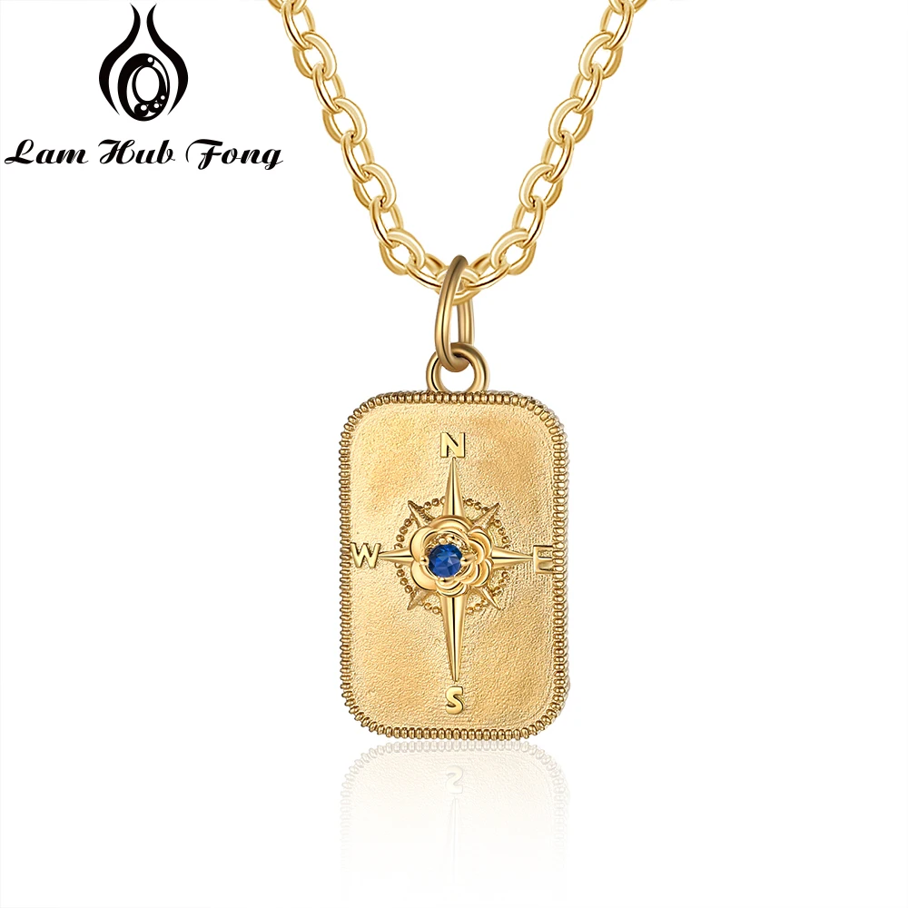 

Custom Name & Stone Necklace Rectangle Stainless Steel Pendant Necklaces Fashion Jewelry Christmas Gift