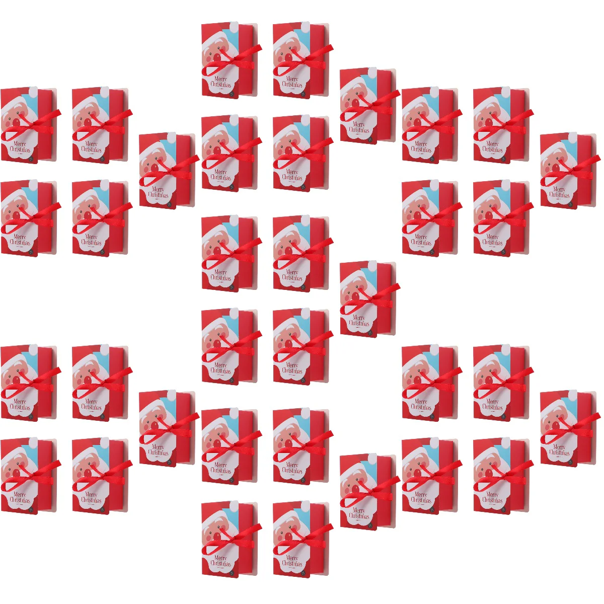 

35 pcs Lovely Cartoon Gift Boxes Christmas Book-shaped Boxes Pretty Candy Boxes