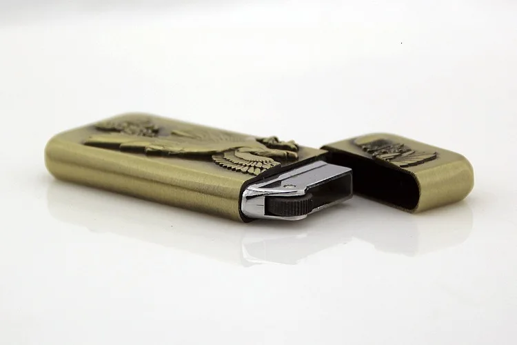Wolf Originality Grinding Wheel Flame butane jet Lighter gadgets for men