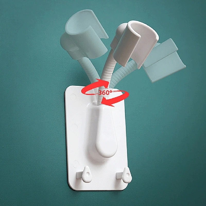 

360 Degree Rotation Shower Head Holder Adjustable Shower Wand Holder Handheld Shower For Bathroom and home Head Hanger
