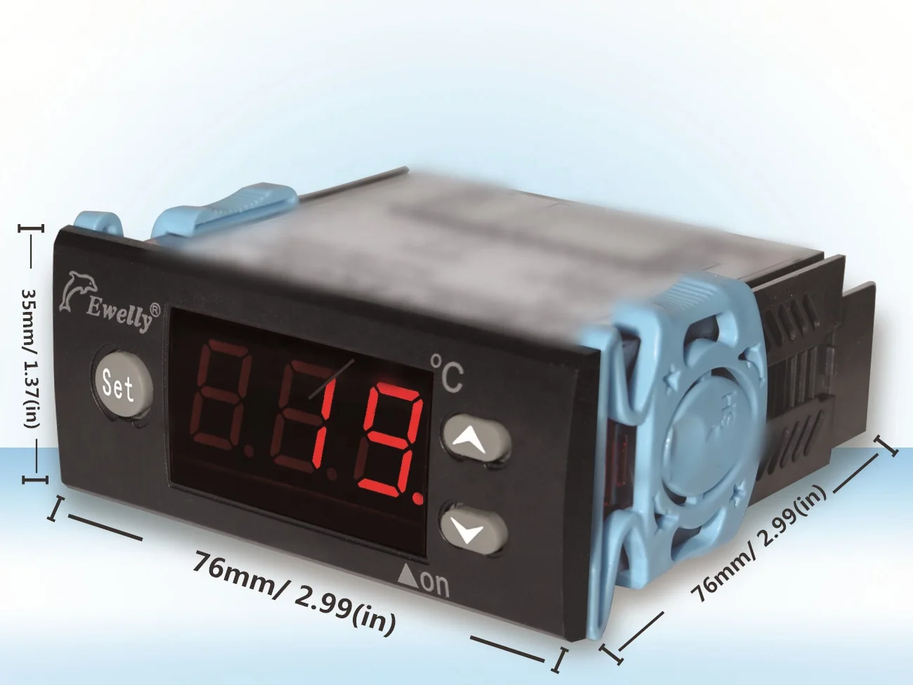 

Digital humidity controller with humidity sensor EW-601H