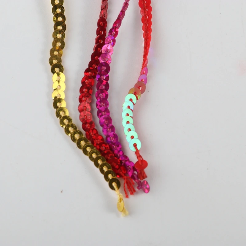 4 мм 10 ярдов лазерные блестки для рукоделия аксессуары шитья свадебных платьев