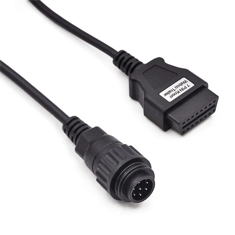 Горячая OBD кабели для грузовиков OBD2 автомобильные Кабели диагностический Соединительный адаптер 8 шт. полный набор автомобильных кабелей для грузовиков диагностический инструмент