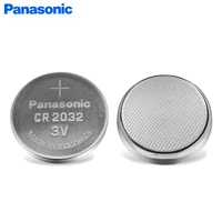 40pcslot panasonic cr2032 3v lithium battery remote watch computer toys calculators cr 2032 button coin batteries cell