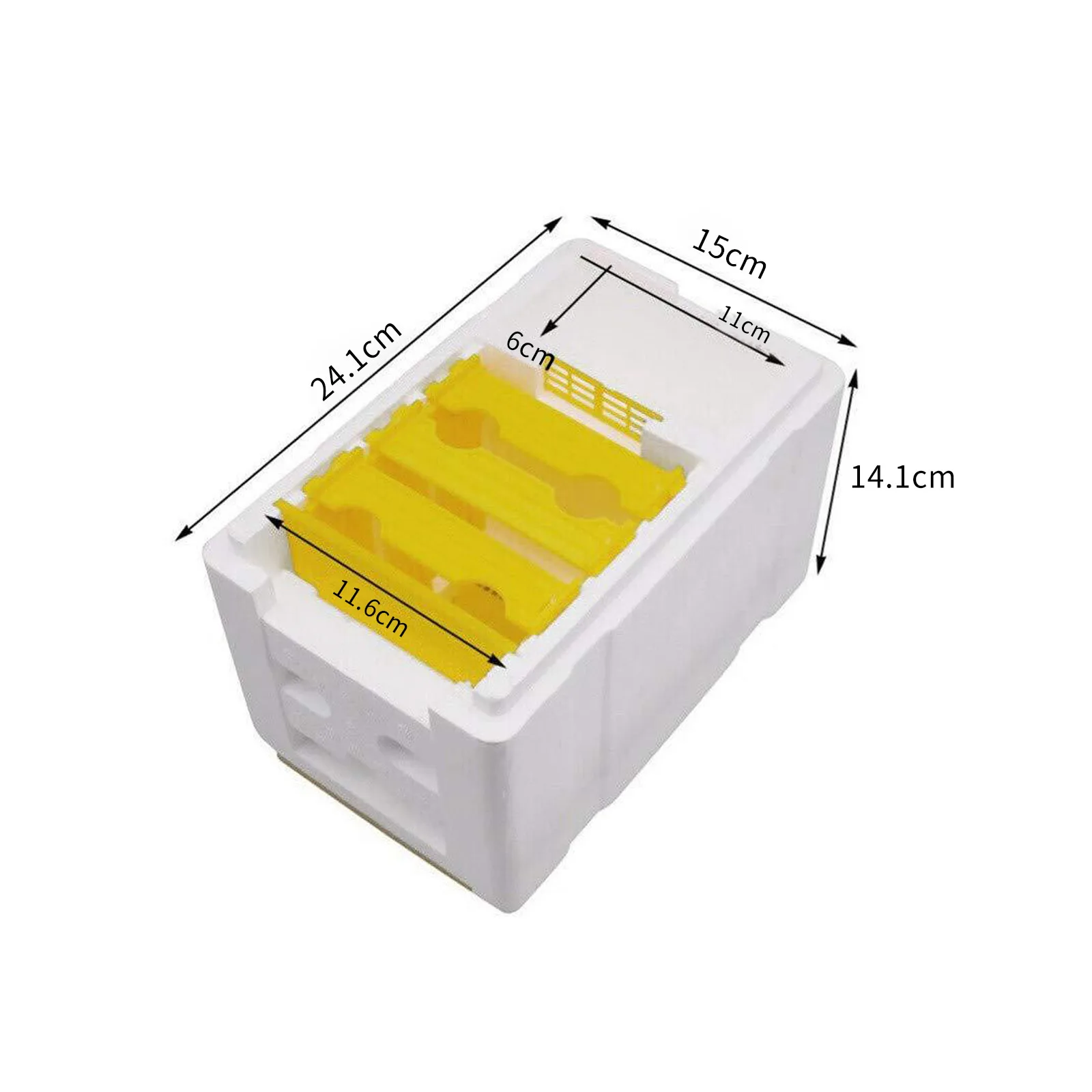 

Queen Bee Breeding Box Beehive Queen Beekeeping Box Pollination Box Foam Frame Beekeeping Beekeeping Box Gardening Tool Kit