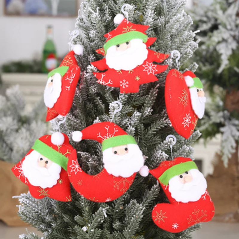 Сделай Сам веселая Красная Пентаграмма луна любовь Санта рождественская елка