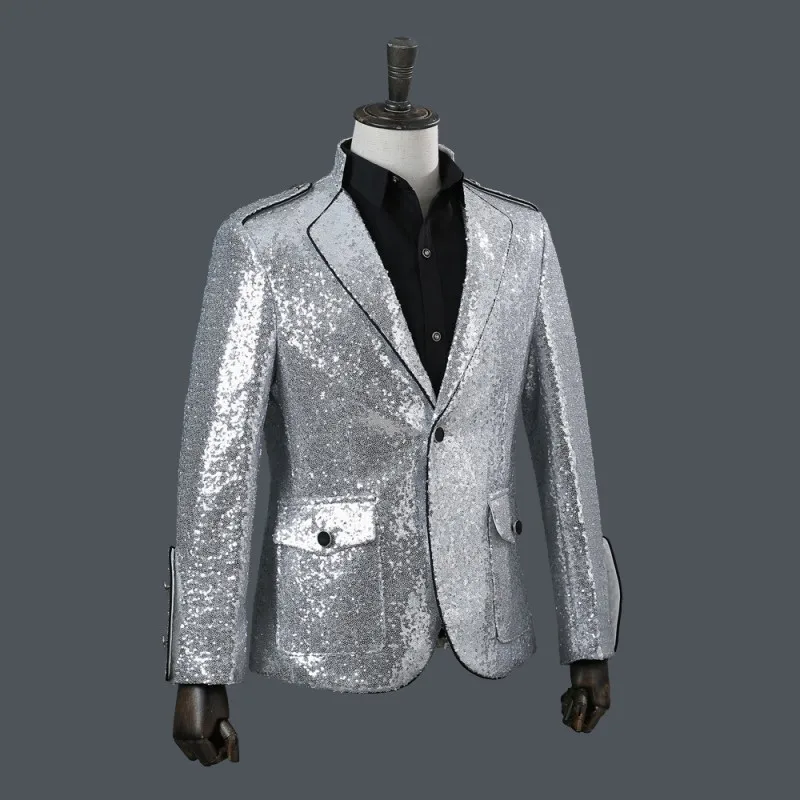 Брендовый высококачественный мужской модный приталенный пиджак с лацканами и