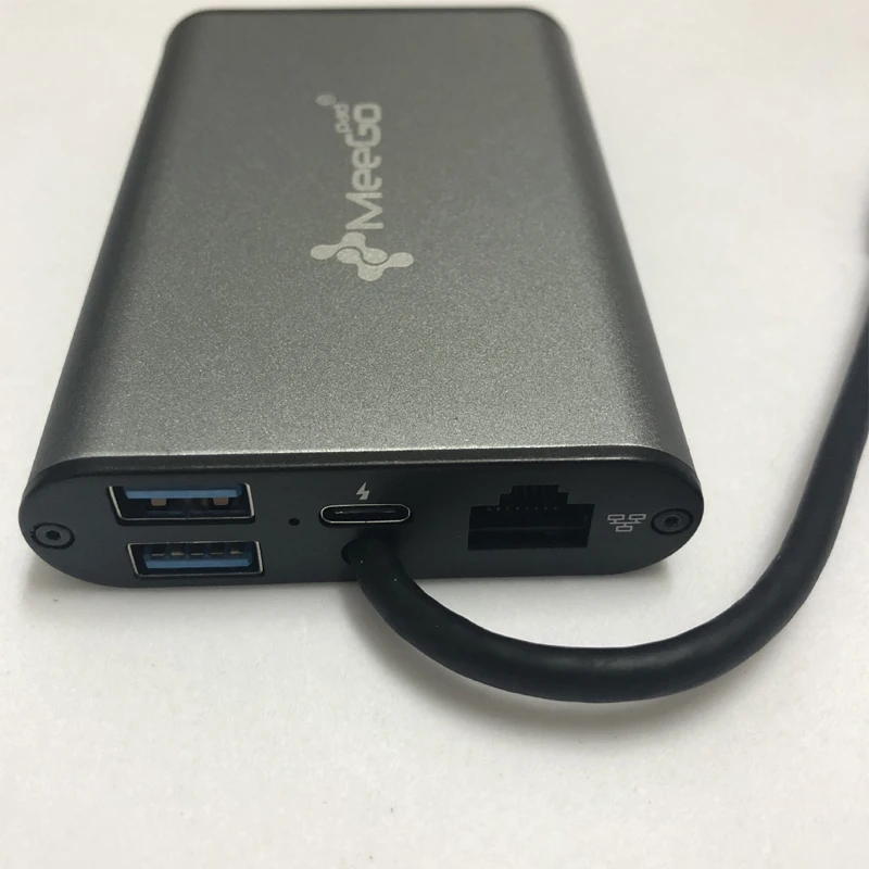 Конвертер Type C универсальный концентратор с поддержкой HDMI HD видеовыхода + адаптер