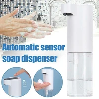 automatic sanitary soap foam dispenser aaa battery hand free infrare motion sensor soap pump empty bottle 150ml dispenser