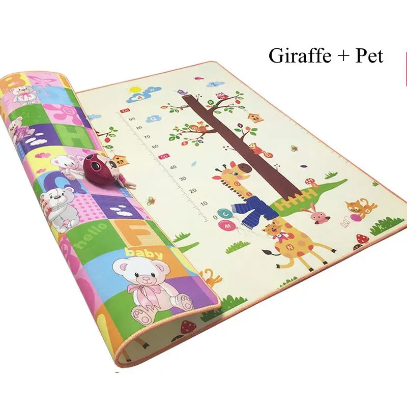giraffe-pet Игровой коврик, детский игровой коврик, детский коврик для ползания, развивающий коврик, детский коврик из пены, игровой коврик, игровой коврик - Цвет: giraffe-pet