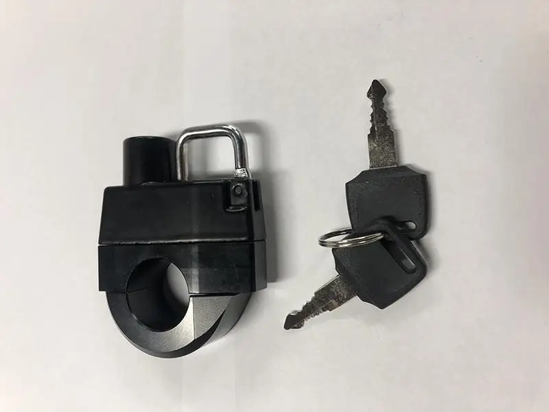 

New Motorcycle Parts Helmet Lock Anti-Theft Security Aluminum Alloy Locks Fit For DAVIDSON XL 883 1200 Universal 25mm Handlebars