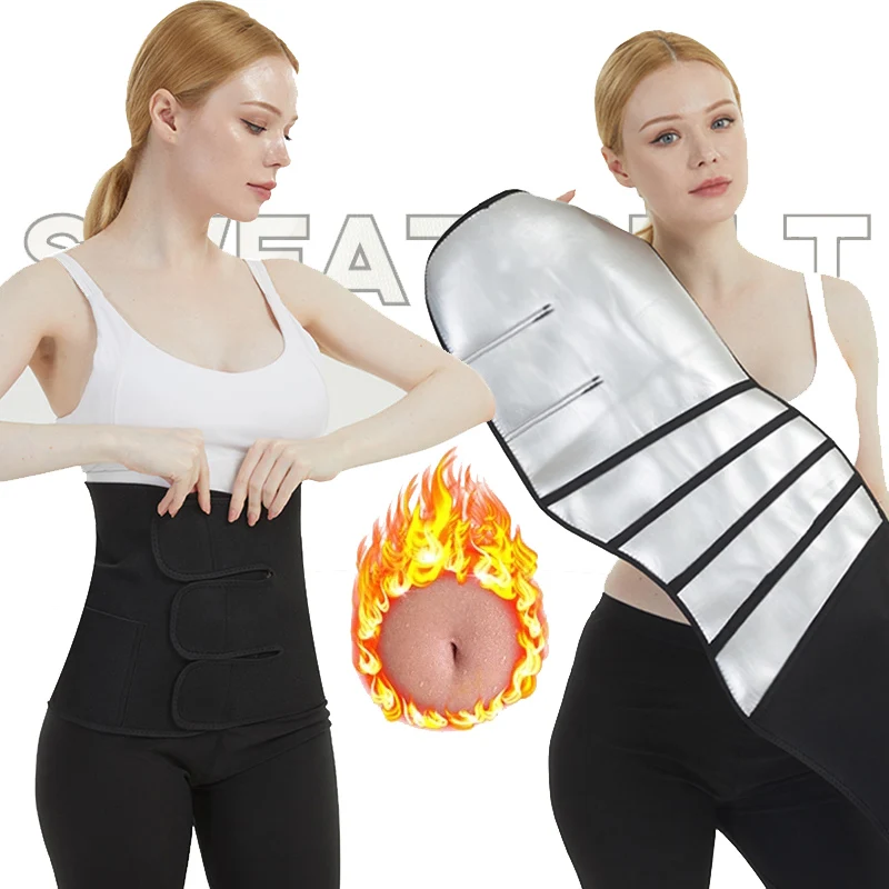 На липучке из искусственной кожи уменьшая Форма Массажный пояс с эффектом сауны