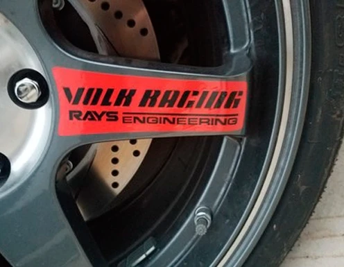 4 шт. автомобильный дизайн лента для мотокросса мотоциклетный 17 ~ 19-дюймовых колес