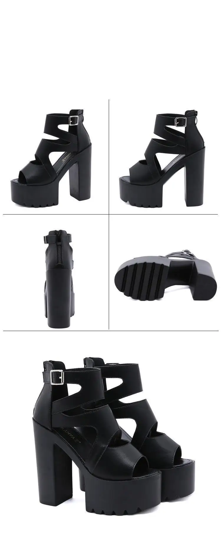 

Women Sandals Summer 16cm High Heel Peep Toe Sexy Women White Shoes