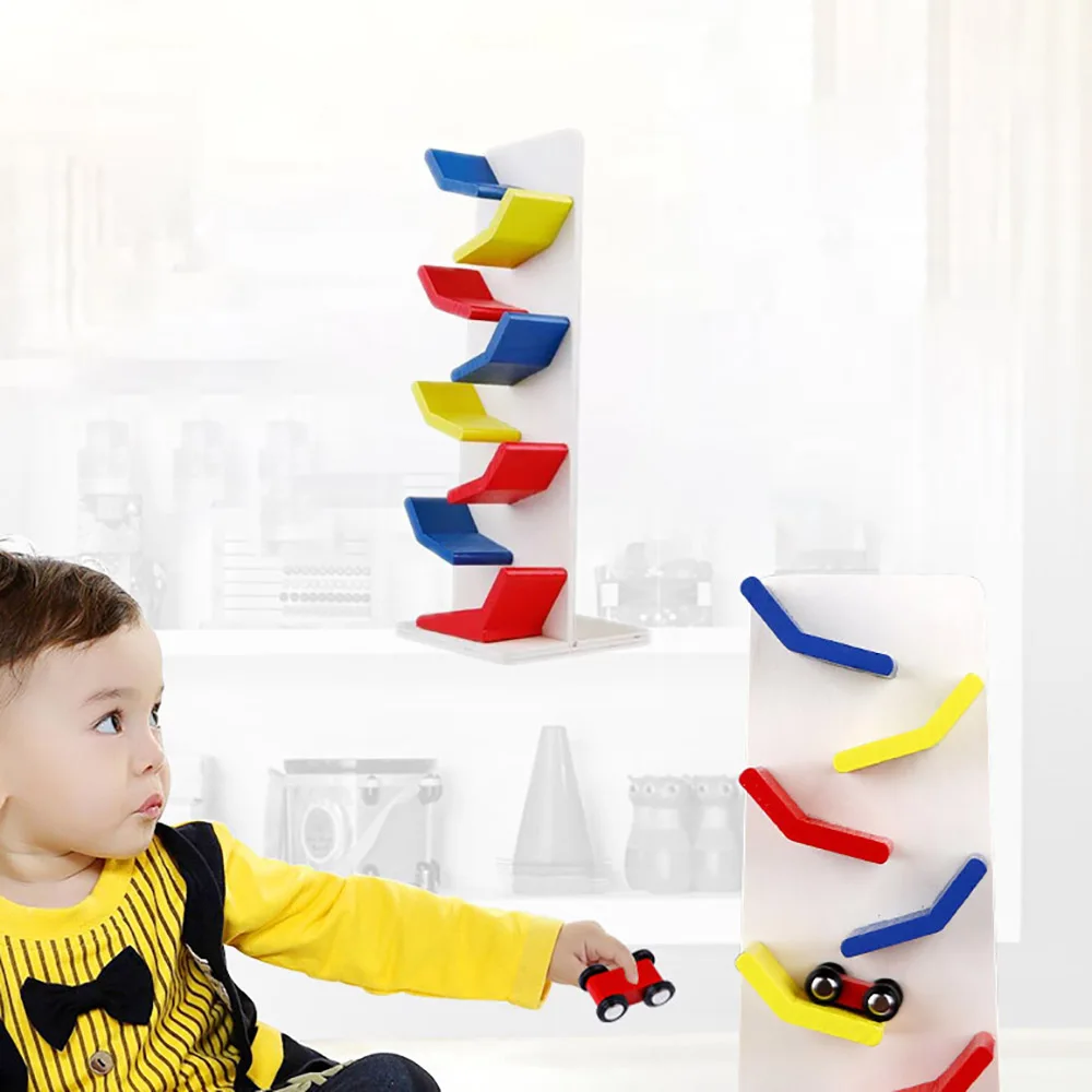 Деревянные гоночные автомобили игрушки детская гоночная трасса игрушка