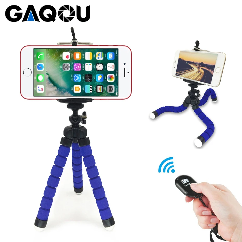 3 в 1 с беспроводным дистанционным управлением Мини Гибкий держатель для камеры