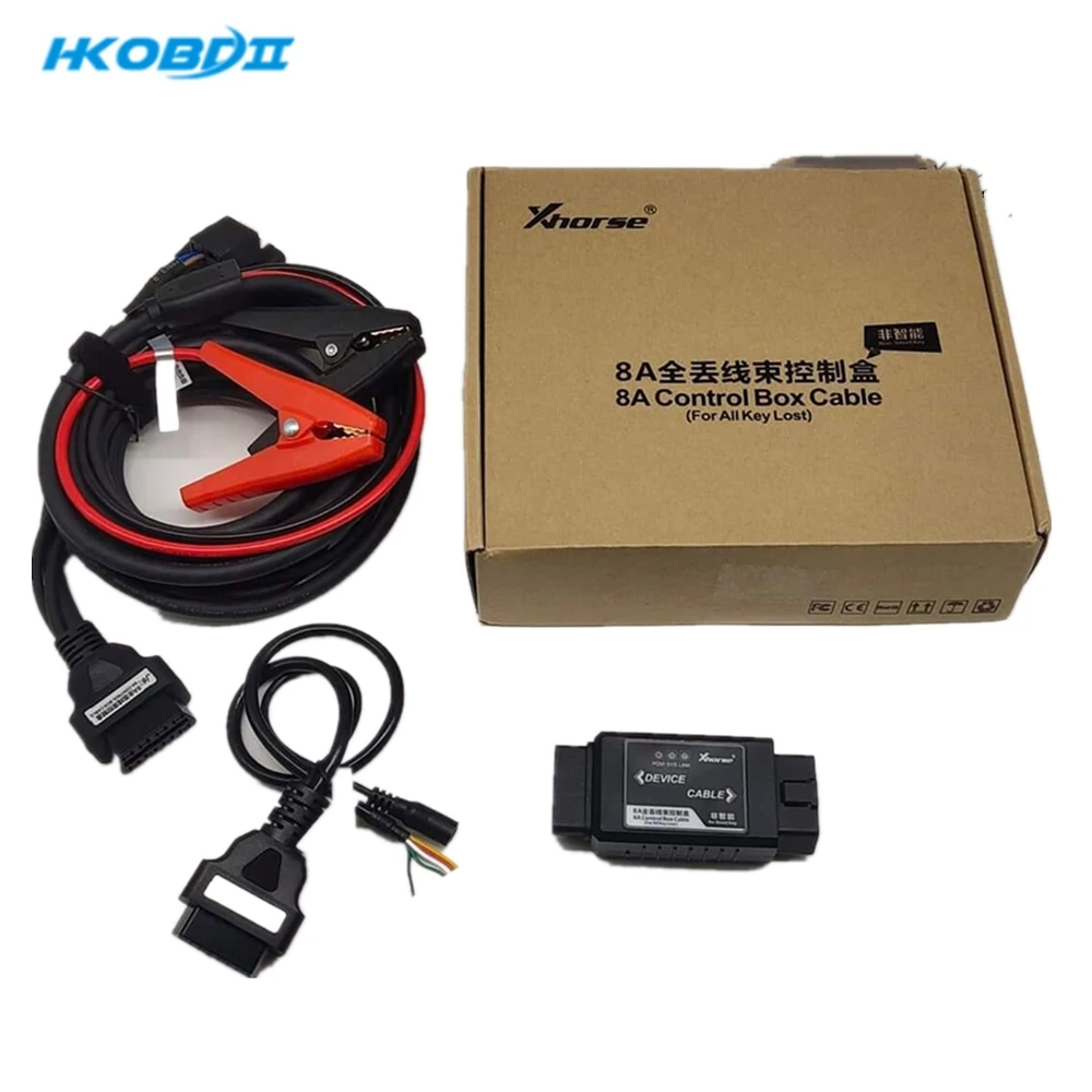 HKOBDII Toyota 8A не умный ключ адаптер для всех ключей потери ключа поддержка VVDI2 VVDI Max Plus