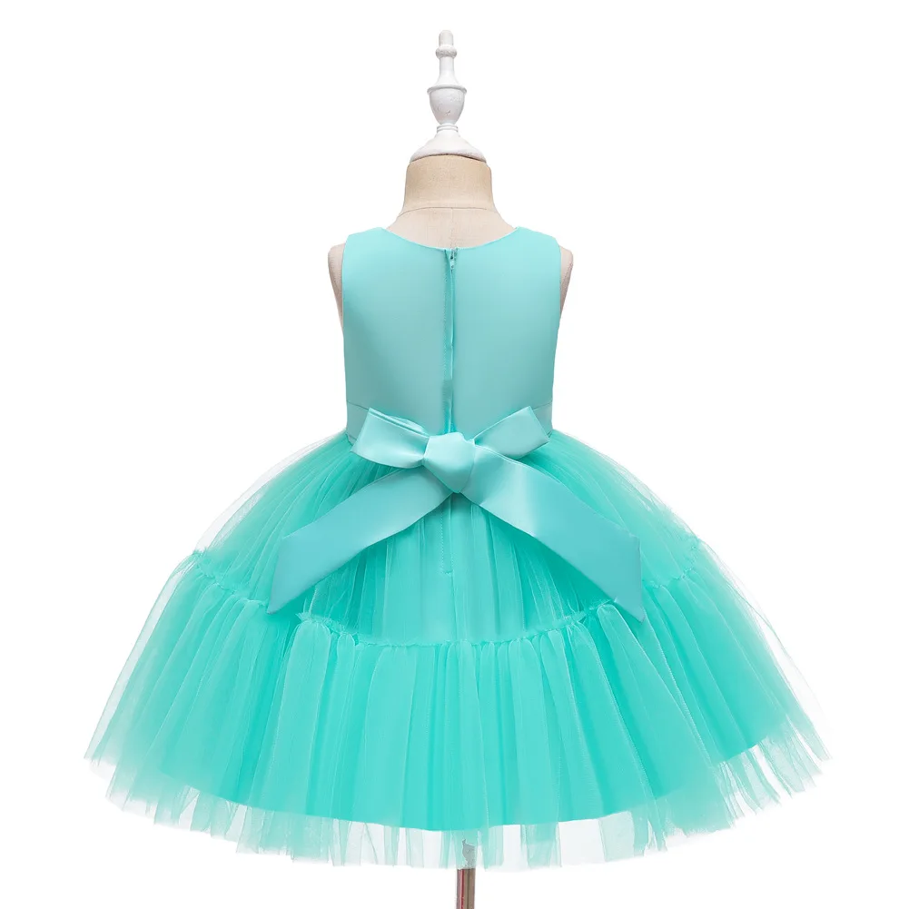 Платье для девочек Элегантное летнее платье принцессы на новый год Детские