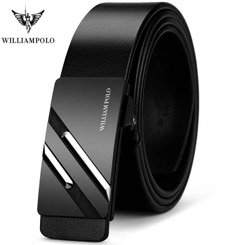 Belts men belt Luxury Brand Automatic Buckle Waist Genuine Leather luxury  belt waist belts 2019 newfashion Designer WILLIAMPOLO
