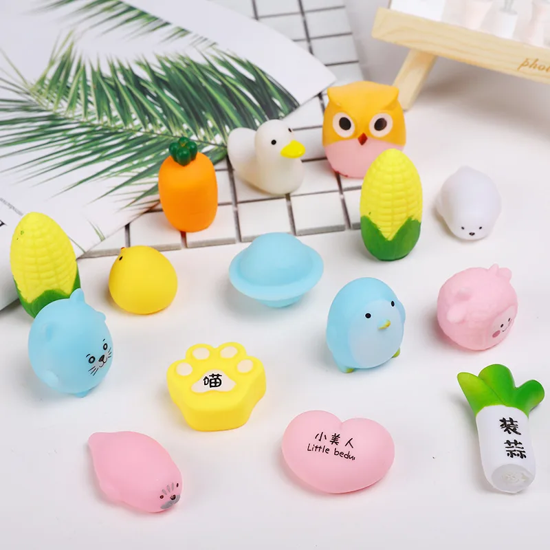 

20pc Gift for Kids Practical Joke Gag Toys Funny Decompression Stress Relief Toys Vent Antistress Interesting Kawaii Funny