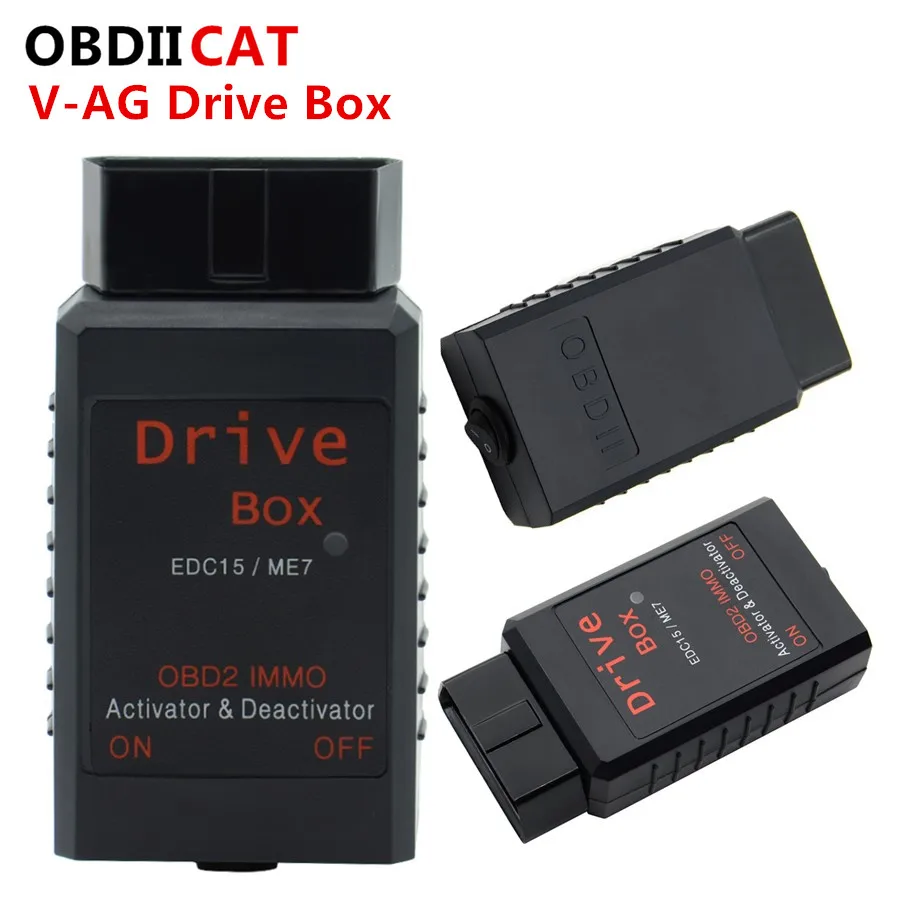 V-AG коробка привода для EDC15 и ME7 IMMO активатор Деактиватор OBD2 сканер Авто