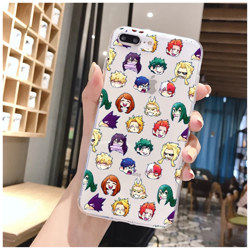 Чехол для телефона с рисунком аниме Моя геройская Академия deku bakugou Boku no Hero iphone 11 Pro
