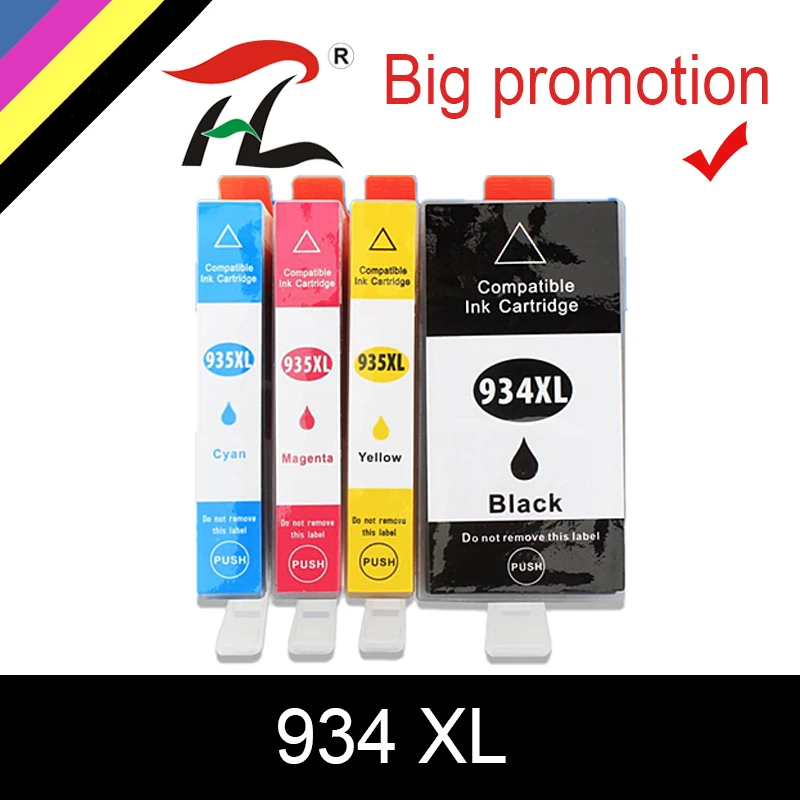 Для HP 934XL 935XL чернильные картриджи 934 935 для hp Officejet Pro 6812 6830 6815 6835 6230 6820