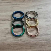 unisex rings women girls men boy stainless steel blue black gold color fashion jewelry small large us size 4 5 6 7 8 9 10 11 12