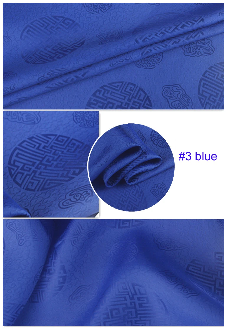 100 см * 114 Китайская традиционная жаккардовая парчовая шелковая хлопчатобумажная