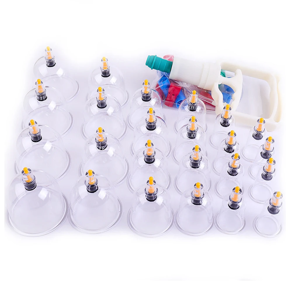 Баночный массаж чашка для терапии комплектов Hijama китайская Акупунктура с