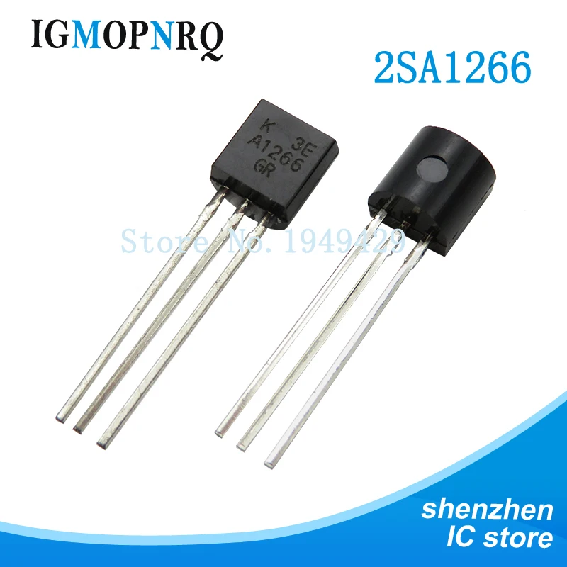 100 шт 2SA1266 TO-92 A1266 TO92 Новый триодный транзистор | Электронные компоненты и