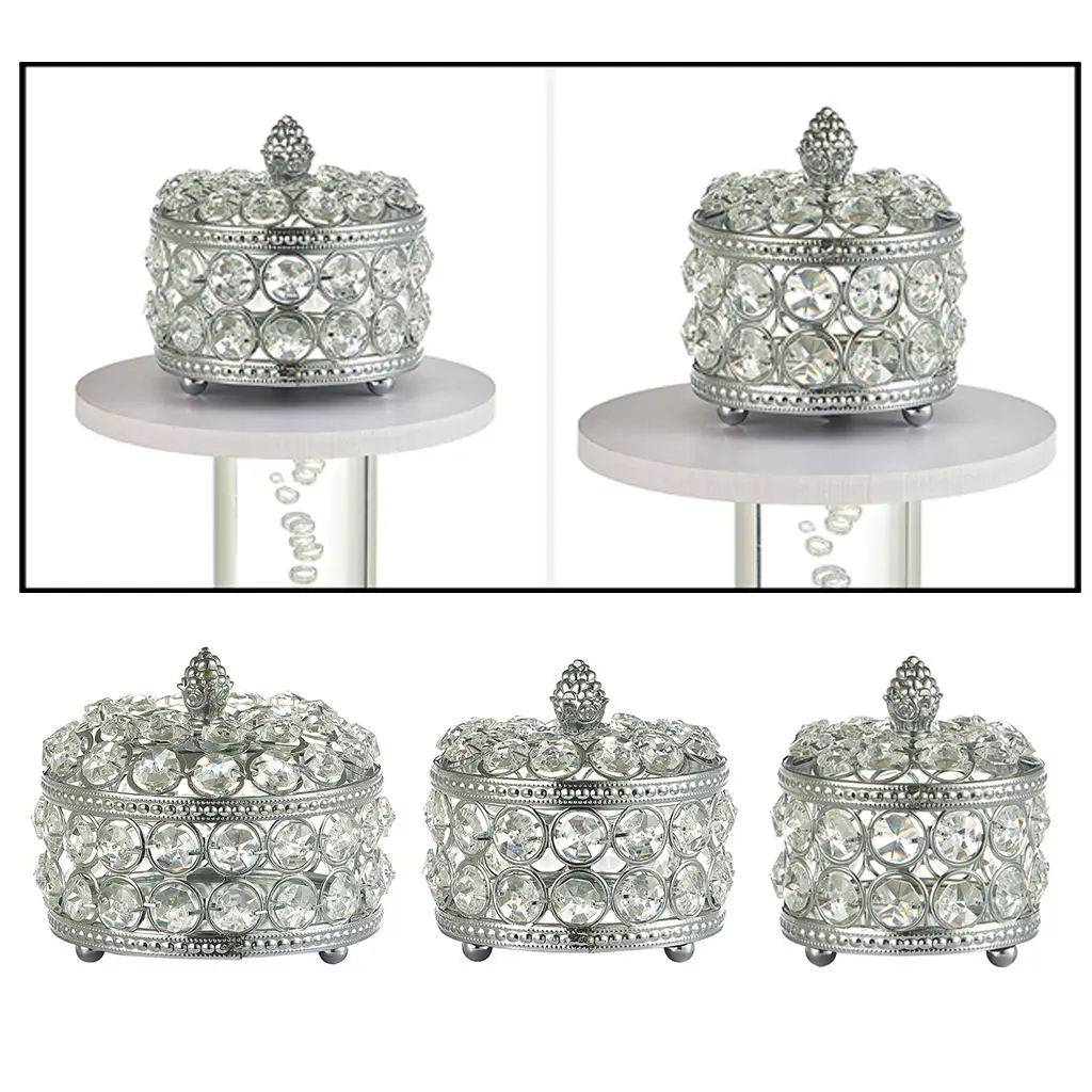 Серебряная шкатулка для украшений органайзер хранения чехол серьги ожерелья