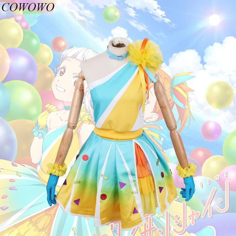 

COWOWO Аниме! LoveLive!Liella! Солнечный свет! Новая команда Shibuya Kanon Arashi Chisato Tang Keke костюм для выступления униформа косплей костюм