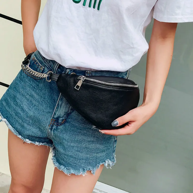 

2021 Женская поясная сумка, забавная сумка из искусственной кожи, поясная сумка, кошелек, маленький кошелек, чехол для телефона и ключей, черны...