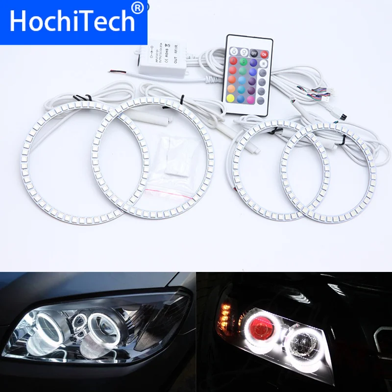 

Для CHEVROLET CAPTIVA S3X 2006 2007 2008 2009 2010 2011 Многоцветный комплект светодиодов «глаза ангела» RGB гало кольца дневного светильник дневные ходовые огни