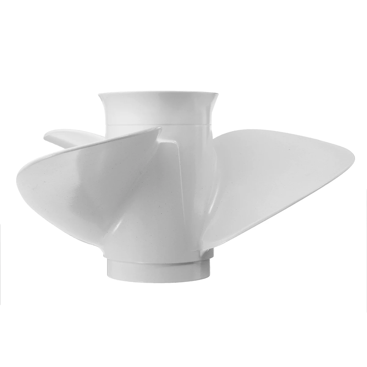 

683-45952-00-EL 9 1/4 x 9 3/4 Boat Outboard Propeller For Yamaha 9.9-15HP Aluminum Alloy 3 Blades 8 Spline Tooths White