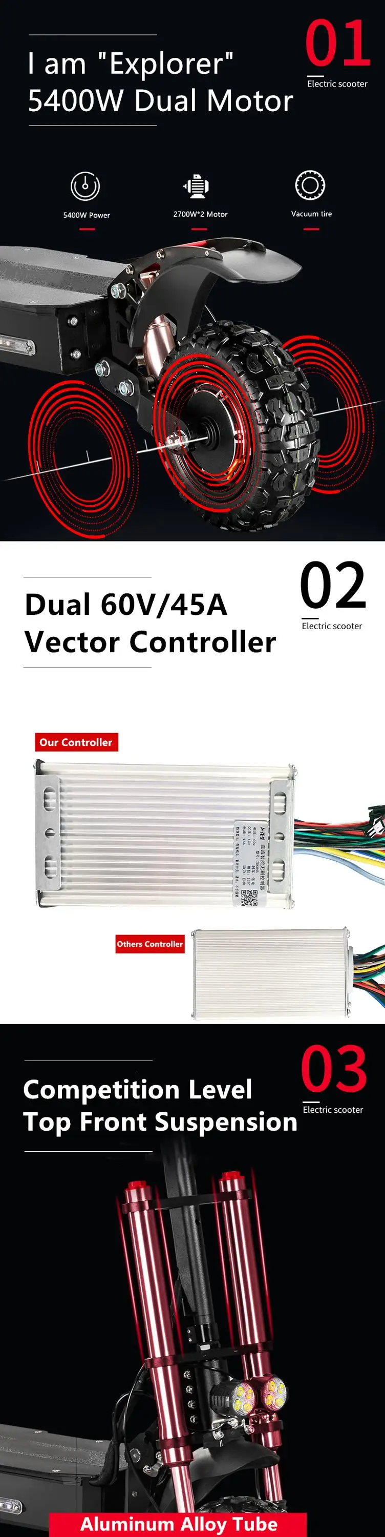 Европа складские запасы 2700w 60v 18.2ah дешевые и широкими колесами электрических