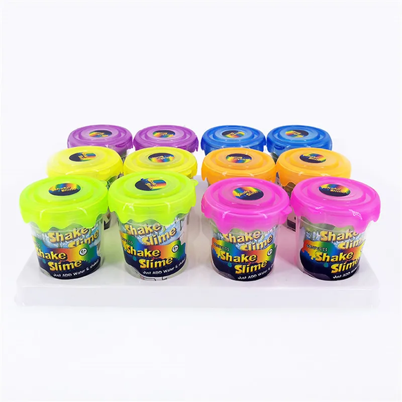 Новинка полимерная глина волшебный песок порошок для слайма 80 мл блестящий