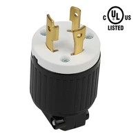 new ul nema l6 30p l6 30r us 30a outdoor extension industry receptacle connector america tripolar male female locked plug socket