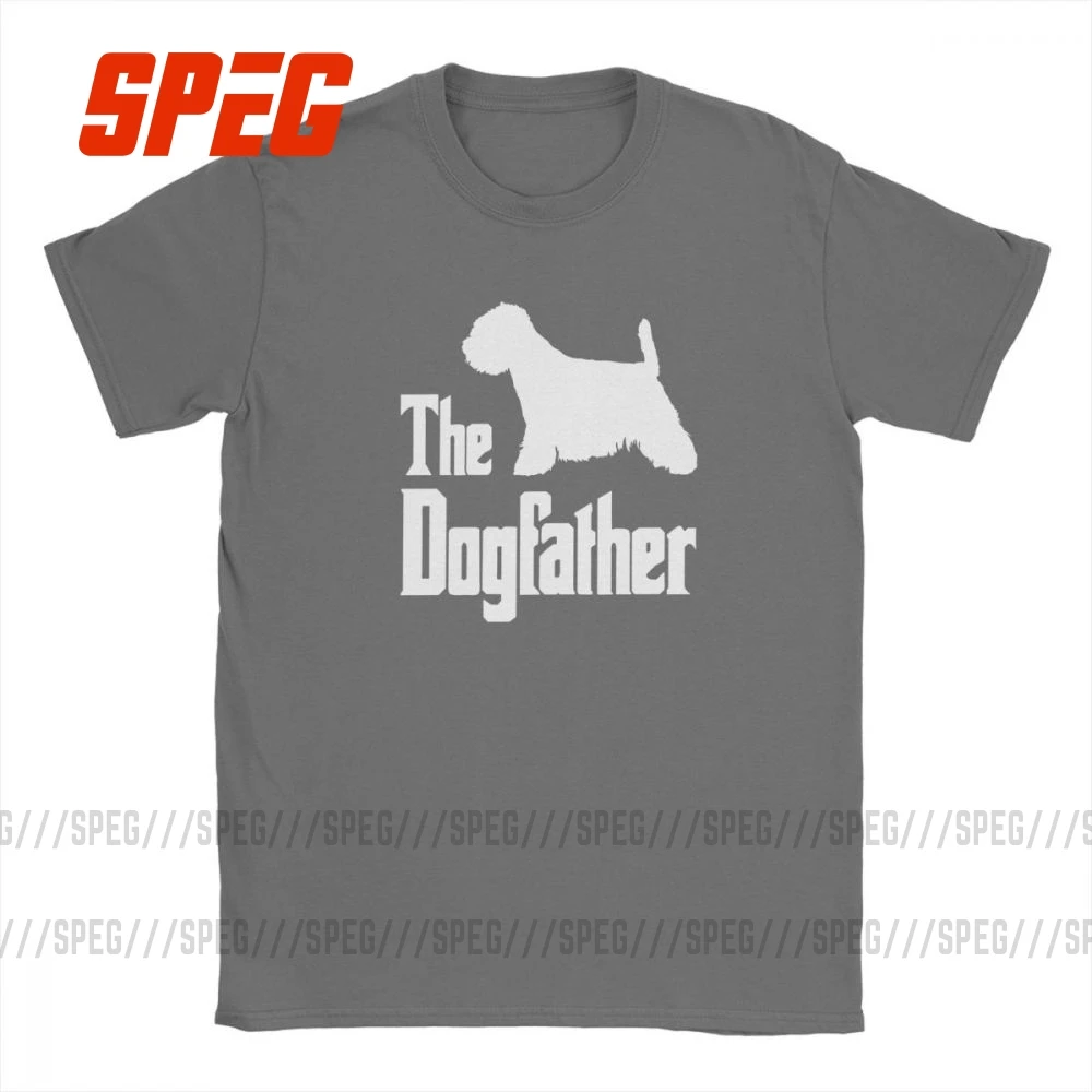 Футболка Dogfather West Highland White Terrier Dog мужская хлопковая забавная футболка Подарочная
