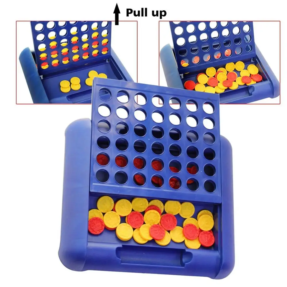 Настольная игра соединить четыре в линии 4 детские развивающие игрушки семейная