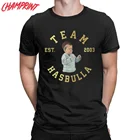 Мужская команда MMA Hasbulla, футболки для борьбы с мемом, одежда из чистого хлопка, удивительная футболка с коротким рукавом